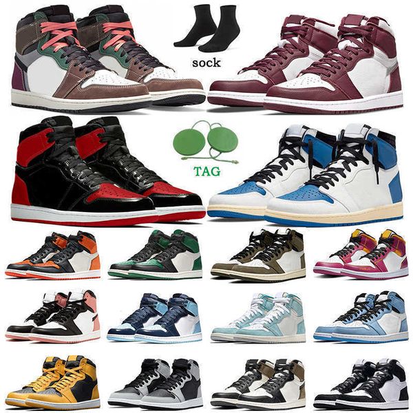 basketball shoes 1 men women 1s hand crafted bordeaux fragment bred patent pollen obsidian hyper royal mocha turbo green trainers sports, Black
basketball shoes 1 men women 1s hand crafted bordeaux fragment bred patent pollen obsidian hyper royal mocha turbo green trainers sports, Black