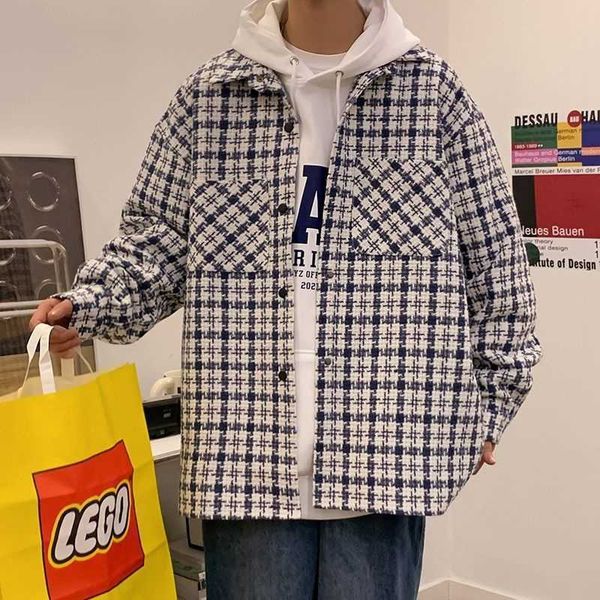 men's fur faux fur privathinker black white plaid men's jackets oversized spring pockets male shirt coat turn down collar outerwea
men's fur faux fur privathinker black white plaid men's jackets oversized spring pockets male shirt coat turn down collar outerwea