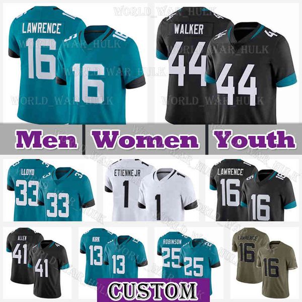 44 travon walker football jersey 16 trevor lawrence 33 devin lloyd 13 christian kirk 25 james robinson 1 travis etienne jr jacksonvilles jag, Black;red
44 travon walker football jersey 16 trevor lawrence 33 devin lloyd 13 christian kirk 25 james robinson 1 travis etienne jr jacksonvilles jag, Black;red