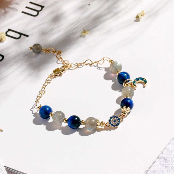 beaded strands moon shape natural stone blue tiger's eye gray moonstone crystal beads handmade strand bracelet for women fashion jewelr, Black
beaded strands moon shape natural stone blue tiger's eye gray moonstone crystal beads handmade strand bracelet for women fashion jewelr, Black