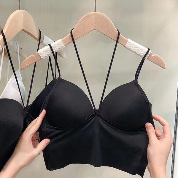 camisoles tanks women ice silk cropped tube streetwear female camisole padded bralette underwear v neck triangle cup bra tank, Black;white
camisoles tanks women ice silk cropped tube streetwear female camisole padded bralette underwear v neck triangle cup bra tank, Black;white