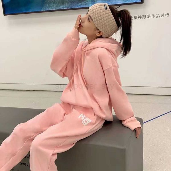 women's hoodies alexanders designer wangs sweatshirts fashion brand sweater pants pressure two-piece suit, Black
women's hoodies alexanders designer wangs sweatshirts fashion brand sweater pants pressure two-piece suit, Black