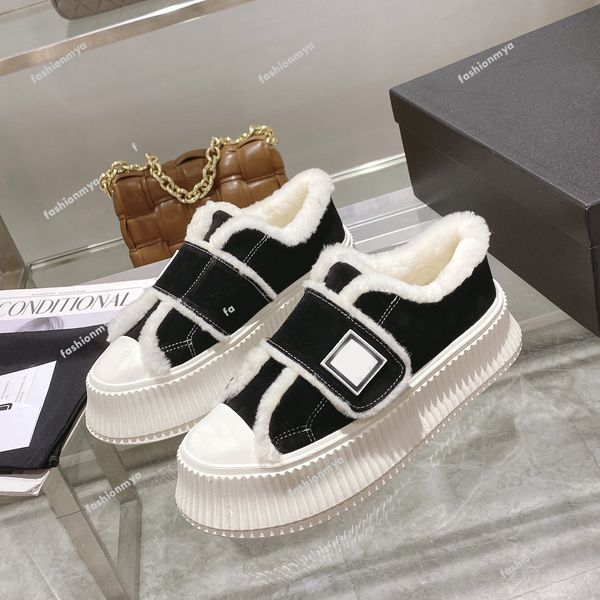 designer calfskin casual shoe women sneakers winter vintage suede sneakerss fluffy warm shoess platform printed sneaker, Black
designer calfskin casual shoe women sneakers winter vintage suede sneakerss fluffy warm shoess platform printed sneaker, Black