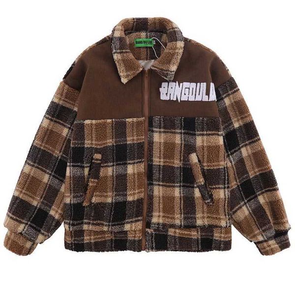 men's fur faux fur 2022 autumn winter lambswool vintage jackets harajuku streetwear fleece outwear coats fuzzy zipper for male t221007, Black
men's fur faux fur 2022 autumn winter lambswool vintage jackets harajuku streetwear fleece outwear coats fuzzy zipper for male t221007, Black