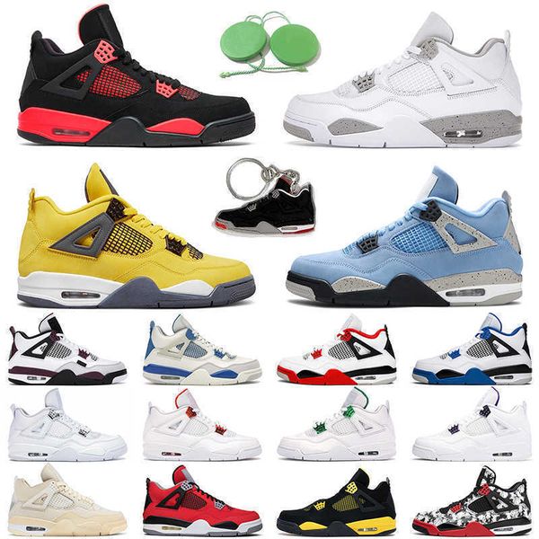 4 retro basketball shoe 4s university blue taupe haze white cement sail back cat mens trainer outdoor sports sneakers, Black
4 retro basketball shoe 4s university blue taupe haze white cement sail back cat mens trainer outdoor sports sneakers, Black