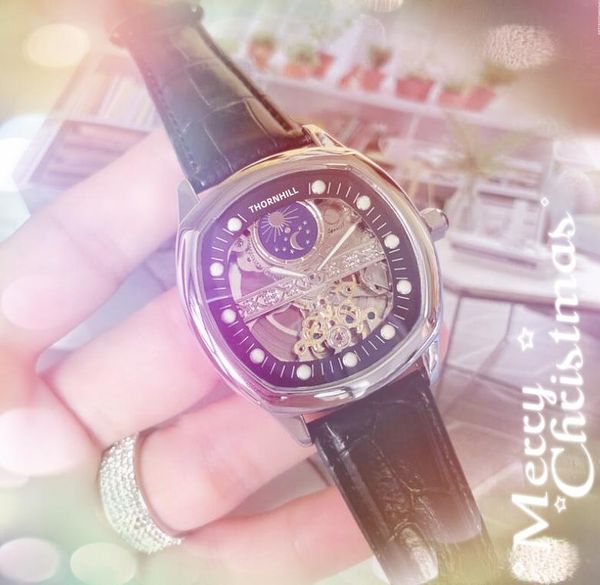 moon sun skeleton dial mens watch 43mm 2813 automatic movement ss men mechanical genuine leather self-wind classic generous business wristwa, Slivery;brown
moon sun skeleton dial mens watch 43mm 2813 automatic movement ss men mechanical genuine leather self-wind classic generous business wristwa, Slivery;brown
