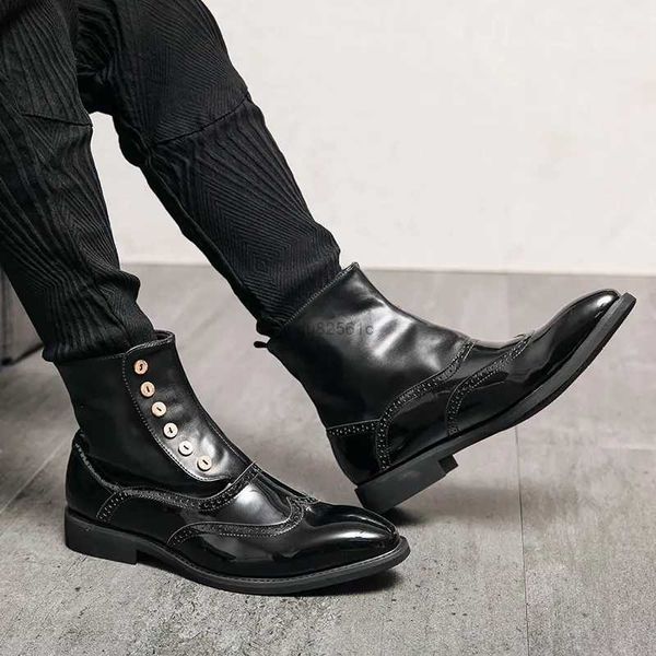 martin boots men 's shoes ankle boots pu leather colorblock classic buckle comfortable fashion british casual business, Black
martin boots men 's shoes ankle boots pu leather colorblock classic buckle comfortable fashion british casual business, Black