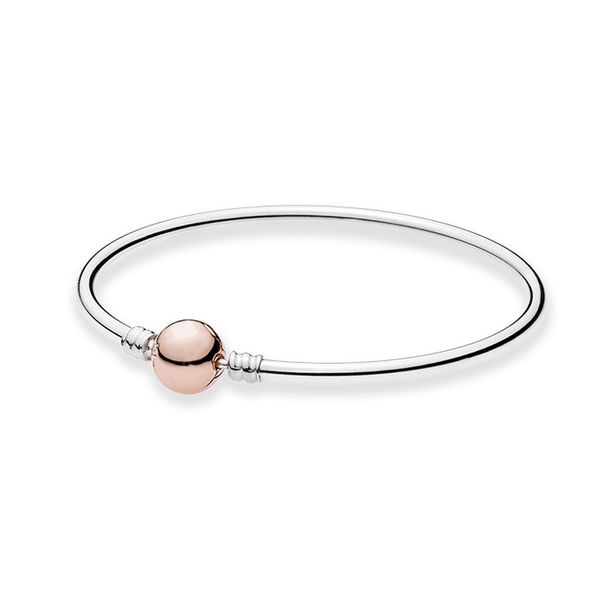 rose gold clasp bangle bracelet with original box for pandora real 925 sterling silver charms bracelets for women girls wedding jewelry set, Black
rose gold clasp bangle bracelet with original box for pandora real 925 sterling silver charms bracelets for women girls wedding jewelry set, Black