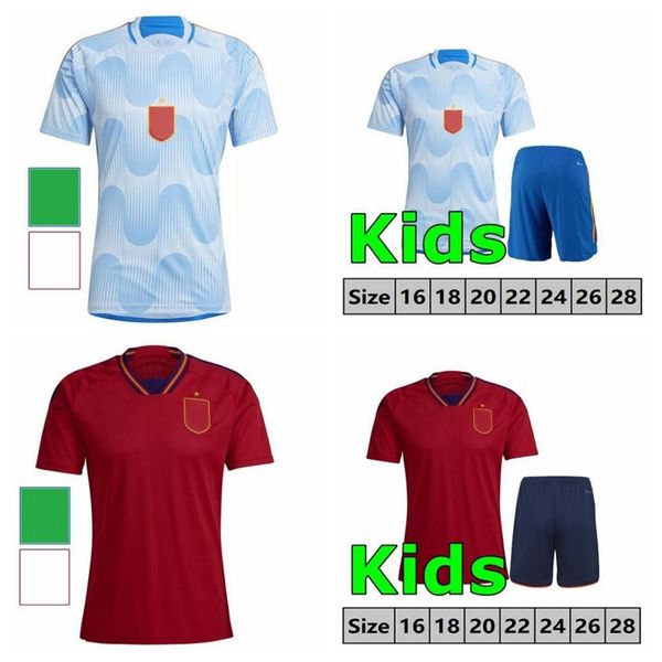 2022 spain soccer jersey camiseta espana morata rodrigo torres pedri world cup ramos thiago iniesta alba football shirt men kids kit uniform, Black
2022 spain soccer jersey camiseta espana morata rodrigo torres pedri world cup ramos thiago iniesta alba football shirt men kids kit uniform, Black