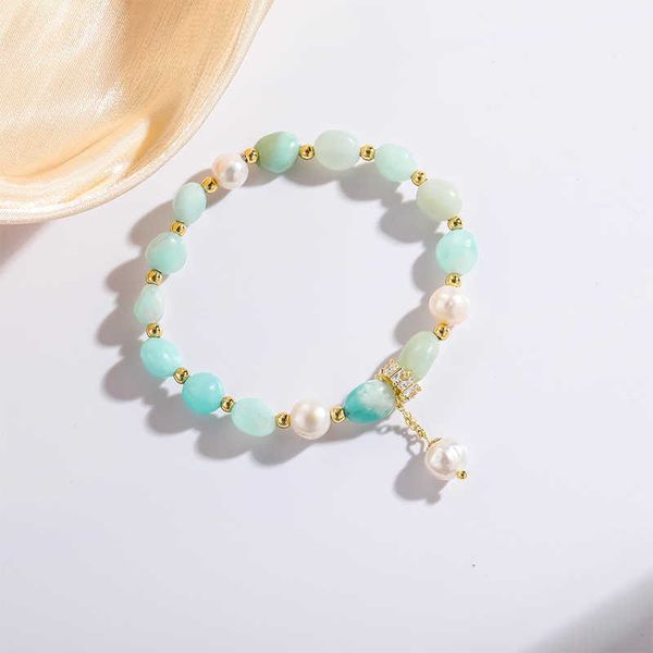 beaded strands 2022 summer new sky blue natural ite stone beads freshwater pearls pendant beaded bracelets women fashion jewelry ybr420 l221, Black
beaded strands 2022 summer new sky blue natural ite stone beads freshwater pearls pendant beaded bracelets women fashion jewelry ybr420 l221, Black