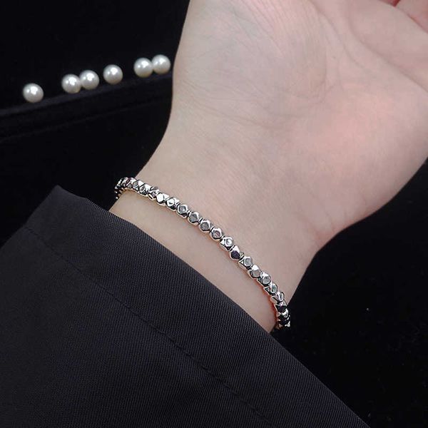 beaded strands denean 925sterling silver irregular ball bracelet korea fashion simple charms bead bracelet for women party jewelry l221012, Black
beaded strands denean 925sterling silver irregular ball bracelet korea fashion simple charms bead bracelet for women party jewelry l221012, Black