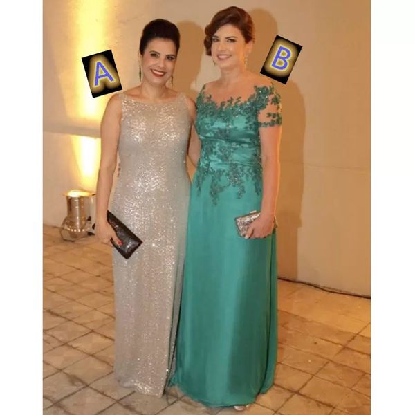 long mother of the bride dresses for wedding short sleeves green applique women formal dinner kurti vestido de madrinha, Black;red
long mother of the bride dresses for wedding short sleeves green applique women formal dinner kurti vestido de madrinha, Black;red