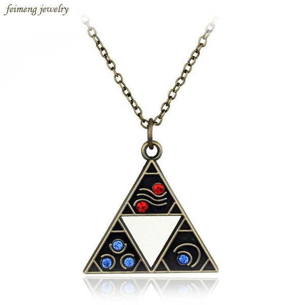 pendant necklaces anime jewelry the legend of triforce necklace triangle otaku pendant bronze plated vintage accessories l221011, Silver
pendant necklaces anime jewelry the legend of triforce necklace triangle otaku pendant bronze plated vintage accessories l221011, Silver