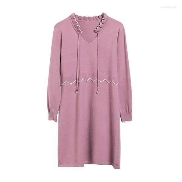 women's sweaters 2022 autumn and winter latest solid color all-match wool knitted dress women's pullover comfortable long sweater, White;black
women's sweaters 2022 autumn and winter latest solid color all-match wool knitted dress women's pullover comfortable long sweater, White;black