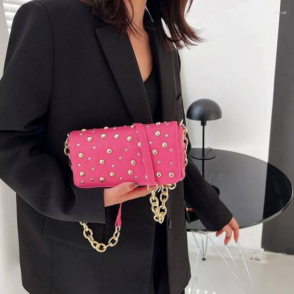 evening bags fashion young girls niche design chain shoulder messenger bag women's trendy all-match rivet small square pink pouch
evening bags fashion young girls niche design chain shoulder messenger bag women's trendy all-match rivet small square pink pouch