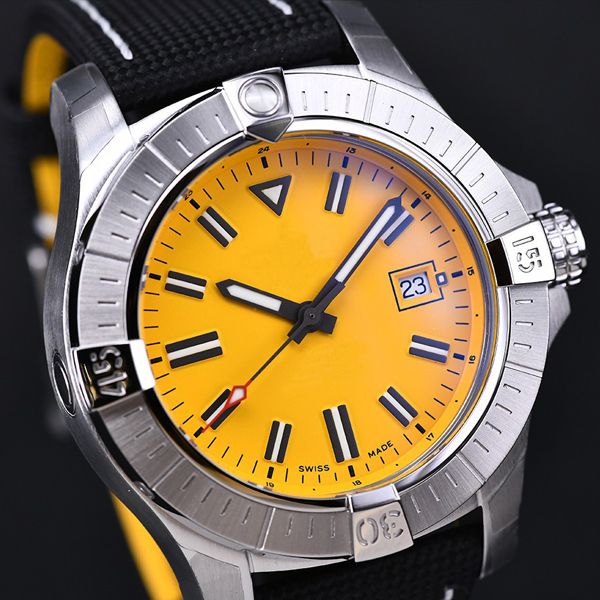 breit avenger mechanical watch 44mm blackbird reconnaissance plane men's fashion trend waterproof b, Slivery;golden
breit avenger mechanical watch 44mm blackbird reconnaissance plane men's fashion trend waterproof b, Slivery;golden