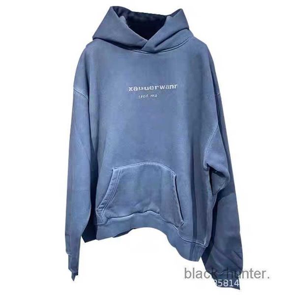 men's hoodies alexanders designer wangs sweatshirts autumn winter new aw king letter drill old hooded loose pullover hoodie women long, Black
men's hoodies alexanders designer wangs sweatshirts autumn winter new aw king letter drill old hooded loose pullover hoodie women long, Black