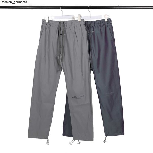 designer essential laser reflective colorful men's women's loose nylon pants tide, Black
designer essential laser reflective colorful men's women's loose nylon pants tide, Black