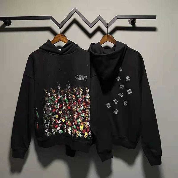 men women 11 splash ink painted pattern pullovers sweatshirts distressed fleece askyurself hoodie, Black
men women 11 splash ink painted pattern pullovers sweatshirts distressed fleece askyurself hoodie, Black