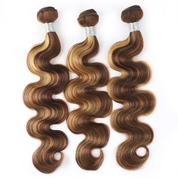 piano highlight 4/27 human hair bundles with closure body wave virgin extensions 3/4pcs swiss lace colored ombre wefts, Black
piano highlight 4/27 human hair bundles with closure body wave virgin extensions 3/4pcs swiss lace colored ombre wefts, Black