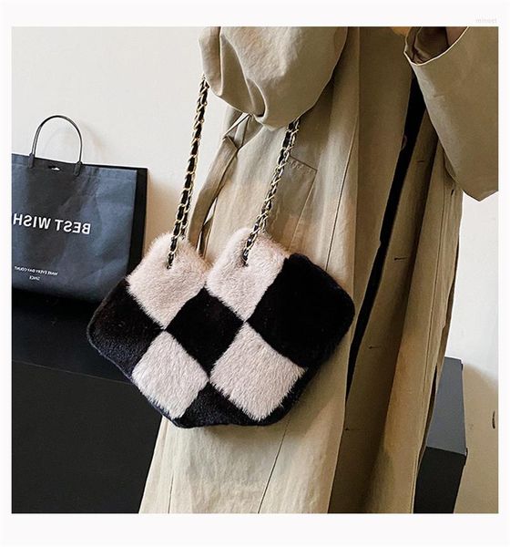 evening bags women chain shoulder fashion wool patchwork handbags totes casual fur 2 colors drop
evening bags women chain shoulder fashion wool patchwork handbags totes casual fur 2 colors drop