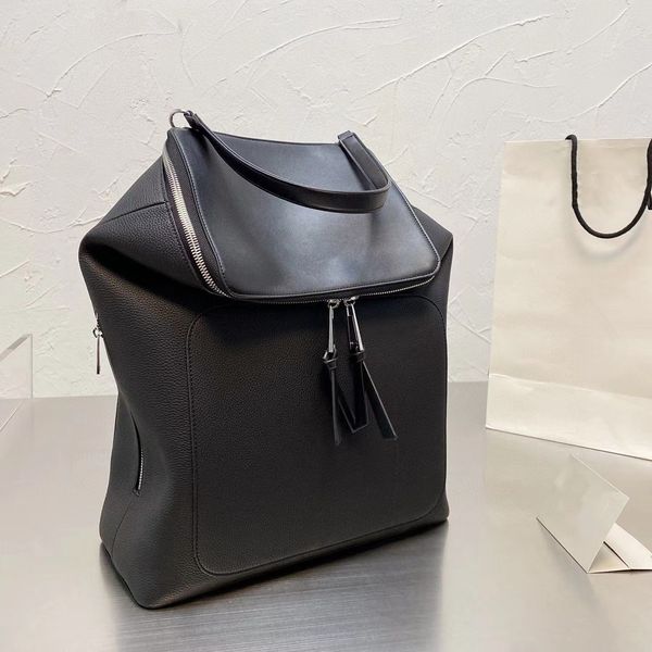 men backpack large double shoulder bag luxury school bags classic black fashion handbag genuine leather travel bags designer buckle tie rope
men backpack large double shoulder bag luxury school bags classic black fashion handbag genuine leather travel bags designer buckle tie rope