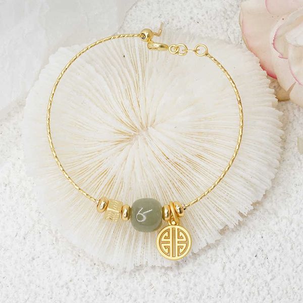 beaded strands 2022 new arrival vintage gold color jade bangles simple adjustable ethnic bangle barcelets for women fashion jewelry gift ybr, Black
beaded strands 2022 new arrival vintage gold color jade bangles simple adjustable ethnic bangle barcelets for women fashion jewelry gift ybr, Black