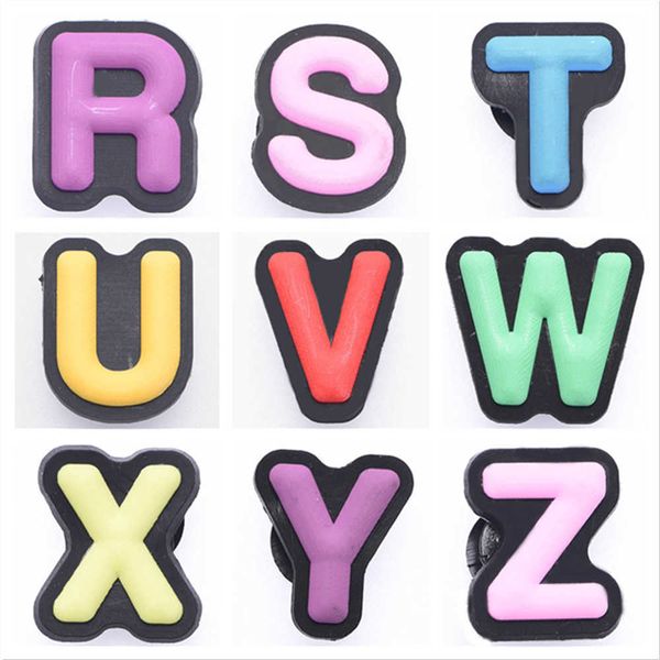 new clog clog charms pvc english alphabet colored letters sandals shoe buckle summer factory wholesale u-z, White;pink
new clog clog charms pvc english alphabet colored letters sandals shoe buckle summer factory wholesale u-z, White;pink