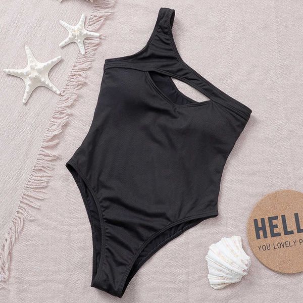 summer womens bikini solid color one piece swimsuit off the shoulder swimwear women solid deep-v beachwear bathing suit, White;black
summer womens bikini solid color one piece swimsuit off the shoulder swimwear women solid deep-v beachwear bathing suit, White;black