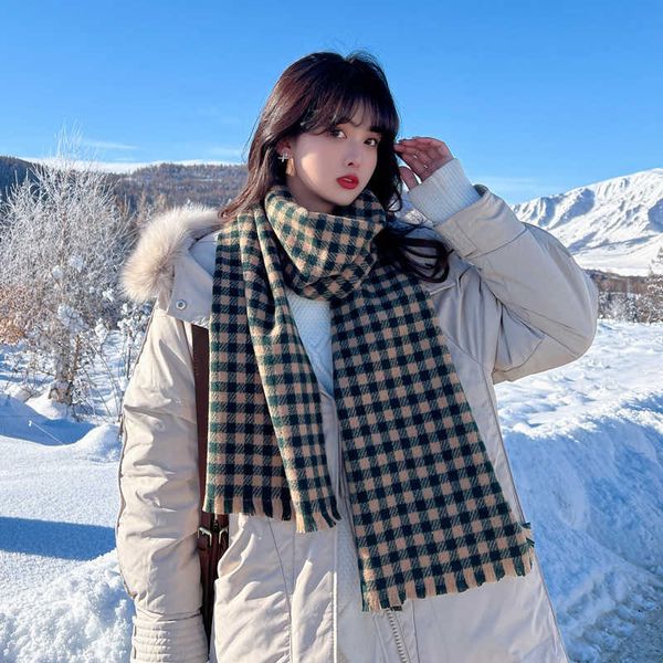scarves 2022 new visigo plaid japanese and korean academy style couple versatile scarf, Blue;gray
scarves 2022 new visigo plaid japanese and korean academy style couple versatile scarf, Blue;gray