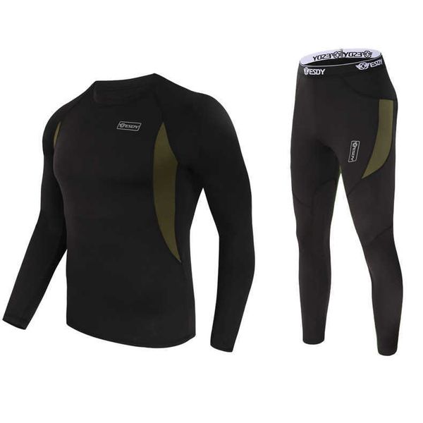 men's sleepwear men's tactical fleece thermal underwear sweat quick drying thermo underwear mens breathable elasticity long johns, Black;brown
men's sleepwear men's tactical fleece thermal underwear sweat quick drying thermo underwear mens breathable elasticity long johns, Black;brown