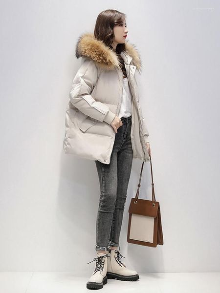 women's trench coats ladies puffer jackets with fur hood for women warm hooded parkas down cotton oversized parka, Tan;black
women's trench coats ladies puffer jackets with fur hood for women warm hooded parkas down cotton oversized parka, Tan;black