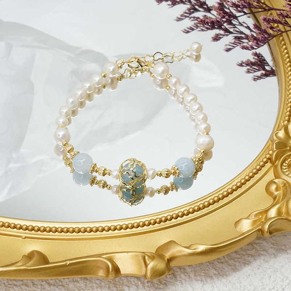 beaded strands new arrival simple natural freshwater pearls sky blue stained stone lucky beaded bracelets for women fashion jewelry ybr481 l, Black
beaded strands new arrival simple natural freshwater pearls sky blue stained stone lucky beaded bracelets for women fashion jewelry ybr481 l, Black