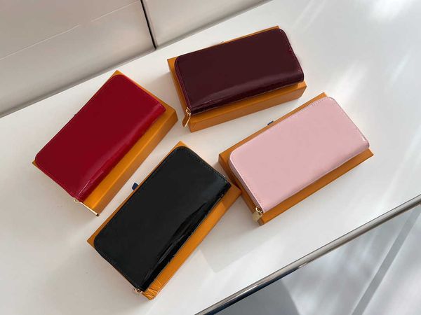 wallets fashion designers zippy wallet luxury mens women zipper patent leather monograms classic coin purse card holder, Red;black
wallets fashion designers zippy wallet luxury mens women zipper patent leather monograms classic coin purse card holder, Red;black