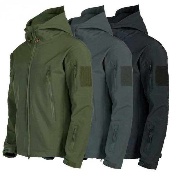 men's jackets tactical jacket men skin soft shell military windproof waterproof army combat mens jackets hooded bomber coats male s-4xl, Black;brown
men's jackets tactical jacket men skin soft shell military windproof waterproof army combat mens jackets hooded bomber coats male s-4xl, Black;brown