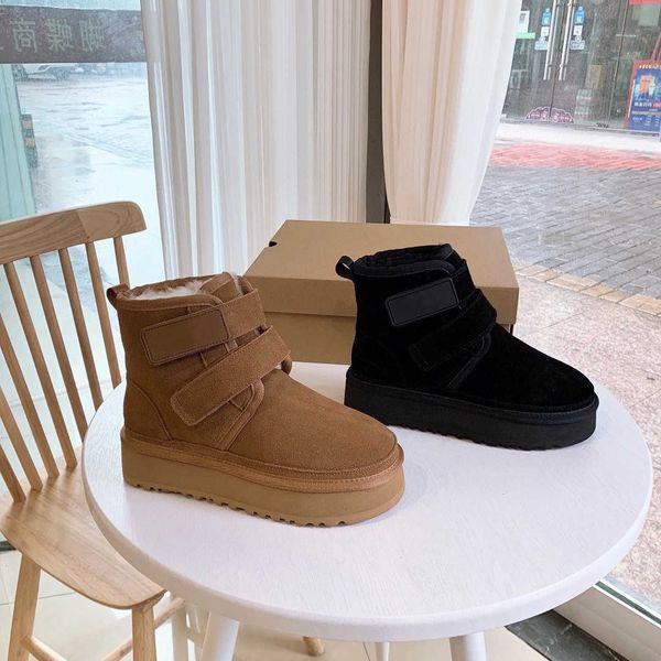 boots mini neumel platform boot designer woman winter ankle australia snow thick bottom real leather warm fluffy fur cowskin hook loop wgg, Black
boots mini neumel platform boot designer woman winter ankle australia snow thick bottom real leather warm fluffy fur cowskin hook loop wgg, Black