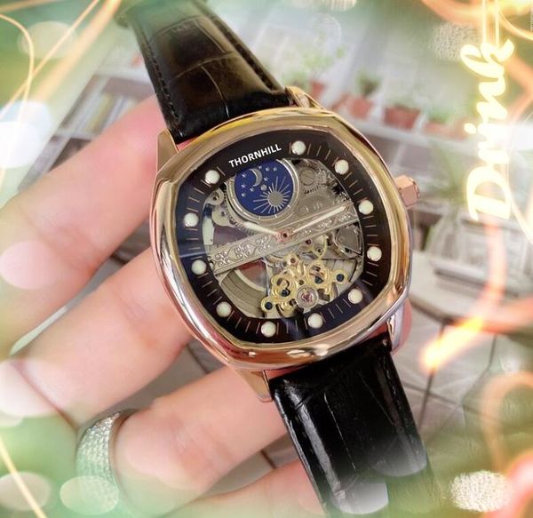 moon sun skeleton dial mens watch 43mm 2813 automatic movement ss men mechanical waterproof diving date genuine leather self-wind casual bus, Slivery;brown
moon sun skeleton dial mens watch 43mm 2813 automatic movement ss men mechanical waterproof diving date genuine leather self-wind casual bus, Slivery;brown