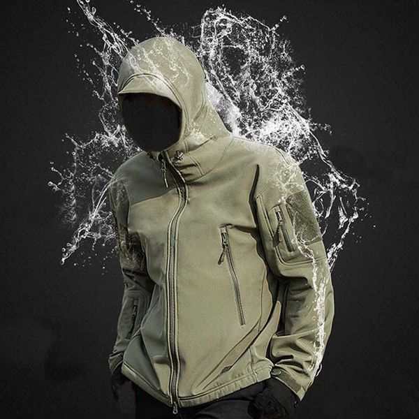 men's jackets 2022 new men multi-pocket single layer waterproof jacket skin collapsible hooded outerwear outdoor man fishing hiking coa, Black;brown
men's jackets 2022 new men multi-pocket single layer waterproof jacket skin collapsible hooded outerwear outdoor man fishing hiking coa, Black;brown
