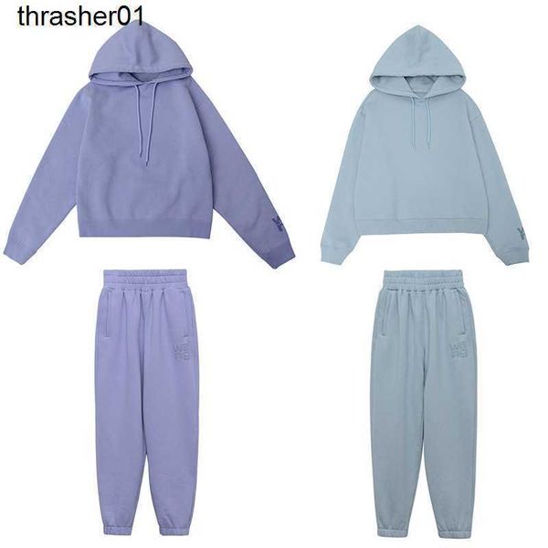 men's tracksuits new men's designer tracksuits alexanders elastic waist trousers wangs hooded plush suits letter printed sweaters, Gray
men's tracksuits new men's designer tracksuits alexanders elastic waist trousers wangs hooded plush suits letter printed sweaters, Gray