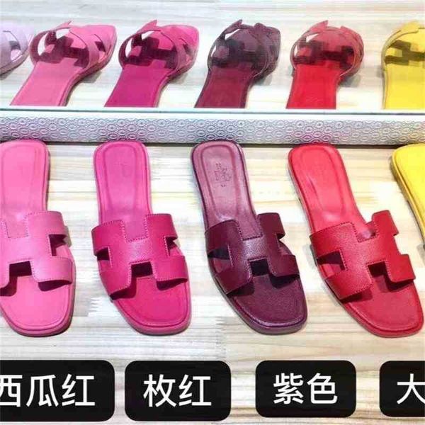 slippers herme shoes designer h slides family women's summer 2022 versatile leather one wear flat bottomed beach sanda have a logo, Black
slippers herme shoes designer h slides family women's summer 2022 versatile leather one wear flat bottomed beach sanda have a logo, Black