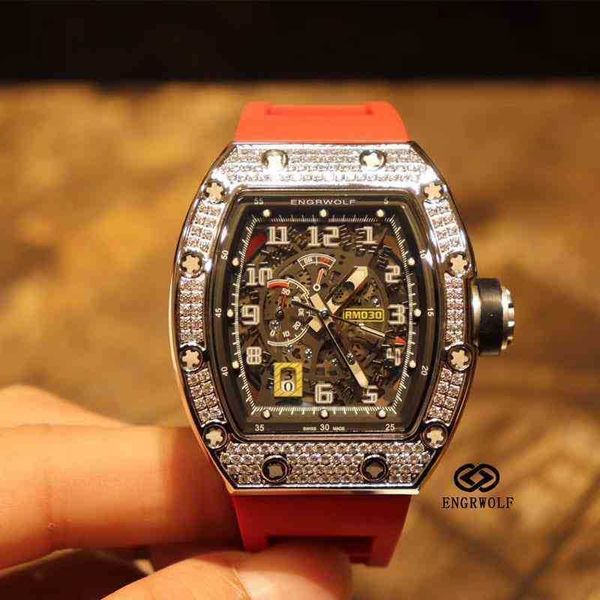 engrwolf watch richa mill r rm030 series 2824 automatic machine white steel full drill red tape male
engrwolf watch richa mill r rm030 series 2824 automatic machine white steel full drill red tape male