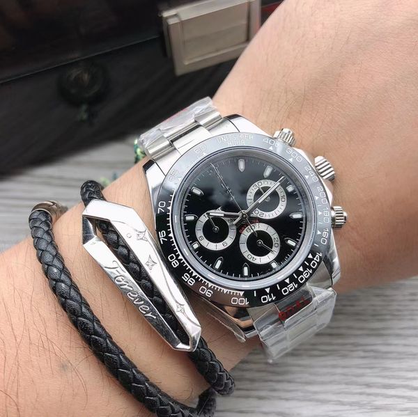 mens automatic mechanical watches sapphire glass 40mm 116509 stainless steel sky black dial solid clasp montre de luxe super luminous waterp, Slivery;brown
mens automatic mechanical watches sapphire glass 40mm 116509 stainless steel sky black dial solid clasp montre de luxe super luminous waterp, Slivery;brown