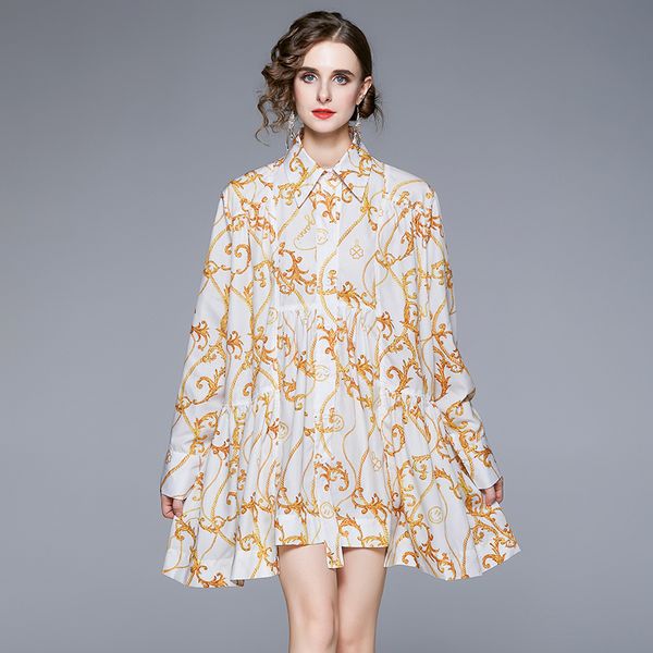 loose printed mini button shirt dress plus size 2022 runway women vintage floral long sleeve short dresses luxury designer ladies casual res, Black;gray
loose printed mini button shirt dress plus size 2022 runway women vintage floral long sleeve short dresses luxury designer ladies casual res, Black;gray