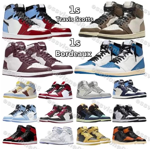 jumpman 1 basketball shoes og high 1s unc patent leather hyper royal mocha homage to university blue sport designer sneakers trainers 36-48
jumpman 1 basketball shoes og high 1s unc patent leather hyper royal mocha homage to university blue sport designer sneakers trainers 36-48