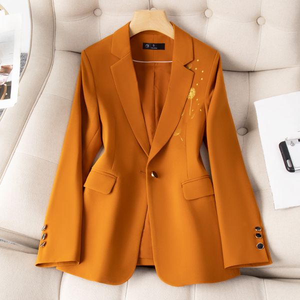 dandelion embroidery suits coat women's high level 2022 new small suit set versatile style commuter top, White;black
dandelion embroidery suits coat women's high level 2022 new small suit set versatile style commuter top, White;black