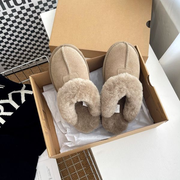 women's designer slippers autumn and winter wool warm snow boots home outdoor fashionable letter slipper, Black
women's designer slippers autumn and winter wool warm snow boots home outdoor fashionable letter slipper, Black