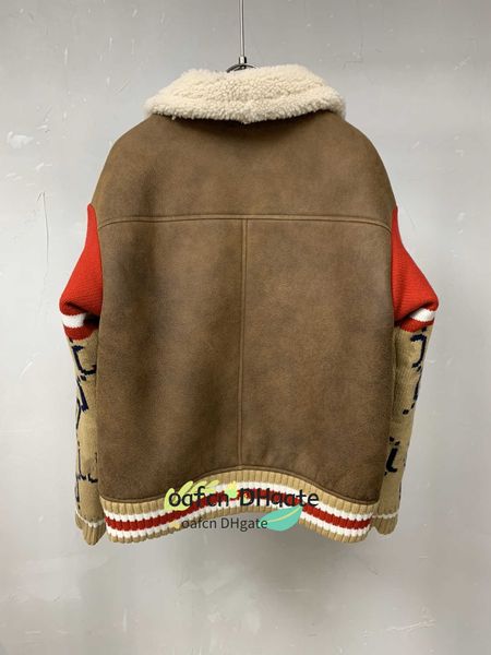 men's down & parkas designer 5a designer down jacket women's parka winter fur integration white goose filling splicing wool knitte, Black
men's down & parkas designer 5a designer down jacket women's parka winter fur integration white goose filling splicing wool knitte, Black