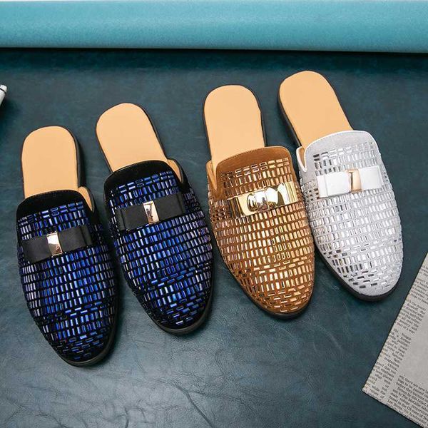 men shoes drag dh843 solid color fashion street party personality sequins bow decoration fashion flat bottom non-slip european and american, Black
men shoes drag dh843 solid color fashion street party personality sequins bow decoration fashion flat bottom non-slip european and american, Black
