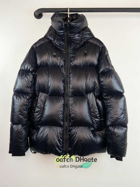 men's designer down jacket parka winter couple coat men's polyester fabric moose jacket maximum filling, Black
men's designer down jacket parka winter couple coat men's polyester fabric moose jacket maximum filling, Black
