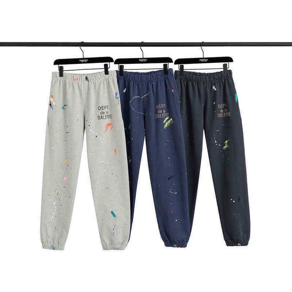 designer trendy gallerydept casual pants version leggings men's correct splash graffiti loose high street, Black
designer trendy gallerydept casual pants version leggings men's correct splash graffiti loose high street, Black